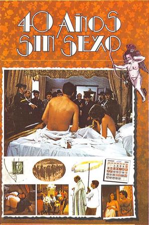 Cuarenta a&ntilde;os sin sexo - Spanish Movie Poster (thumbnail)