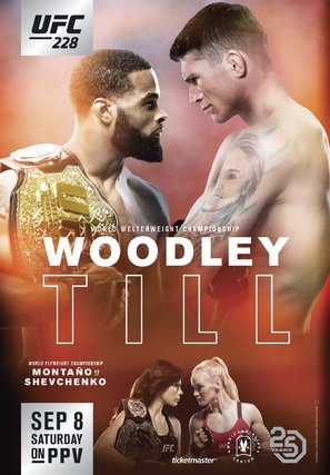 UFC 228: Woodley vs. Till - Movie Poster (thumbnail)