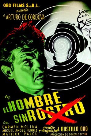 El hombre sin rostro - Mexican Movie Poster (thumbnail)