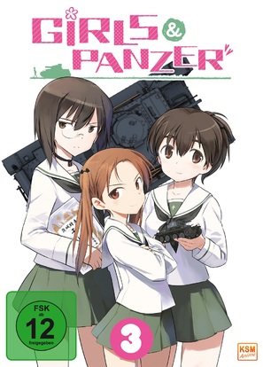 &quot;Girls und Panzer&quot; - German DVD movie cover (thumbnail)