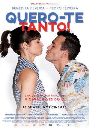 Quero-te Tanto! - Portuguese Movie Poster (thumbnail)