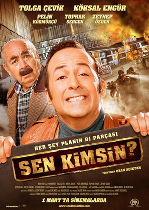 Sen Kimsin - Turkish Movie Poster (thumbnail)