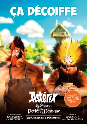 Ast&eacute;rix: Le secret de la potion magique - French Movie Poster (thumbnail)