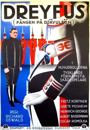 Dreyfus - Swedish Movie Poster (thumbnail)