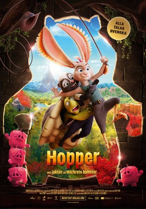 Chickenhare and the Hamster of Darkness - Swedish Movie Poster (thumbnail)
