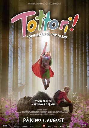 Tottori! Sommeren vi var alene - Norwegian Movie Poster (thumbnail)