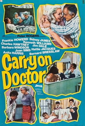 Carry on Doctor - British Movie Poster (thumbnail)
