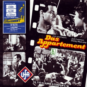 The Apartment - German Movie Cover (thumbnail)