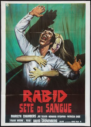 Rabid - Italian Movie Poster (thumbnail)