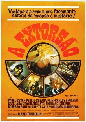 A Extors&atilde;o - Brazilian Movie Poster (thumbnail)
