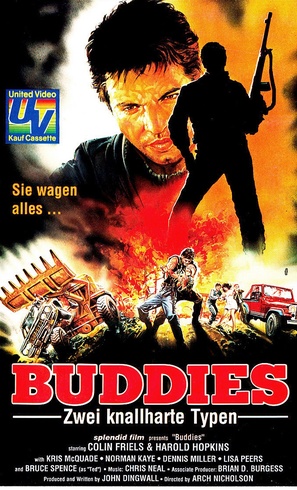 Buddies - German VHS movie cover (thumbnail)