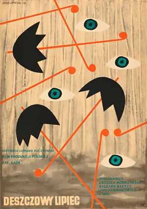 Deszczowy lipiec Poster