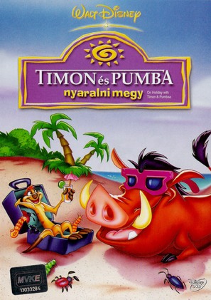 &quot;Timon &amp; Pumbaa&quot; - Hungarian DVD movie cover (thumbnail)