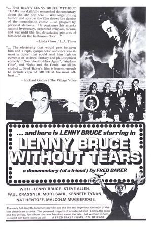 Lenny Bruce Without Tears - Movie Poster (thumbnail)