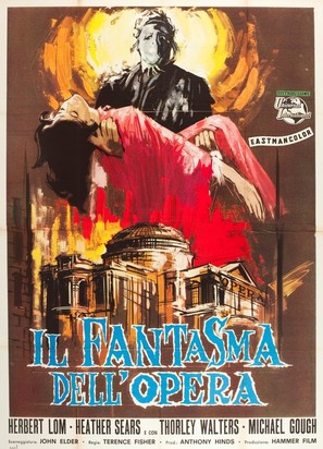 The Phantom of the Opera - Italian Movie Poster (thumbnail)