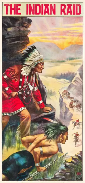 The Indian Raiders Poster