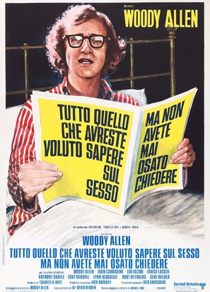 Everything You Always Wanted to Know About Sex * But Were Afraid to Ask - Italian Theatrical movie poster (thumbnail)