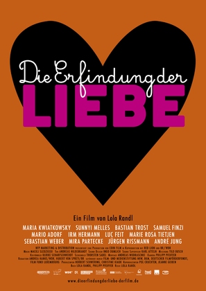 Die Er&shy;fin&shy;dung der Liebe - German Movie Poster (thumbnail)