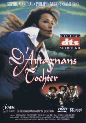 La fille de d&#039;Artagnan - German DVD movie cover (thumbnail)