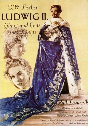 Ludwig II: Glanz und Ende eines K&ouml;nigs - German Movie Poster (thumbnail)