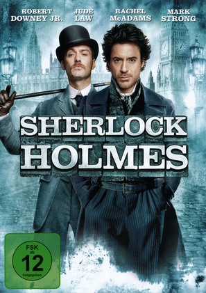 Sherlock Holmes - German DVD movie cover (thumbnail)