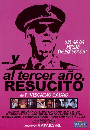 ...Y al tercer a&ntilde;o, resucit&oacute; - Spanish Movie Cover (thumbnail)