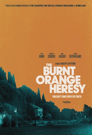 The Burnt Orange Heresy - British Movie Poster (thumbnail)