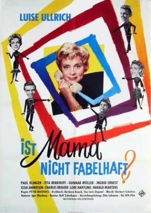 Ist Mama nicht fabelhaft? - German Movie Poster (thumbnail)