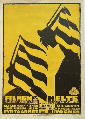 Filmens helte - Danish Movie Poster (thumbnail)