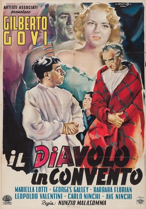 Il diavolo in convento - Italian Movie Poster (thumbnail)
