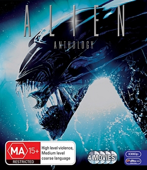 Alien 3 - Australian Blu-Ray movie cover (thumbnail)