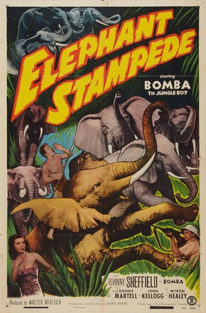Elephant Stampede - Movie Poster (thumbnail)