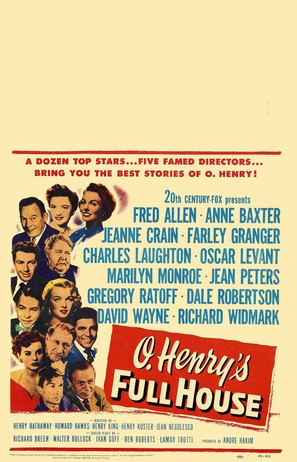 O. Henry&#039;s Full House - Theatrical movie poster (thumbnail)