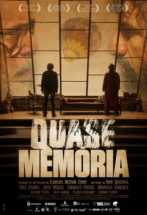 Quase Mem&oacute;ria - Brazilian Movie Poster (thumbnail)