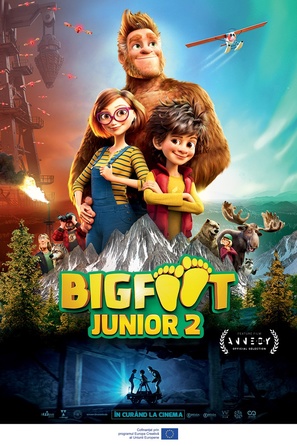 Bigfoot Family - Romanian Movie Poster (thumbnail)