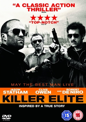 Killer Elite - British DVD movie cover (thumbnail)