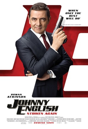 Johnny English Strikes Again - British Movie Poster (thumbnail)