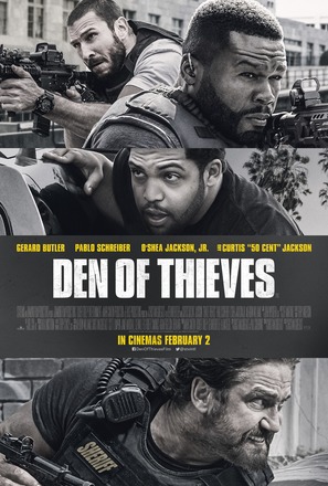 Den of Thieves - British Movie Poster (thumbnail)