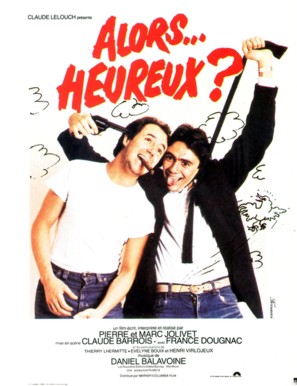 Alors heureux? - French Movie Poster (thumbnail)