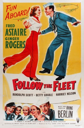 Follow the Fleet - Movie Poster (thumbnail)