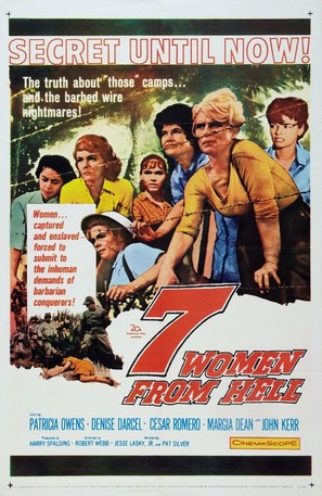 The Seven Women from Hell - Movie Poster (thumbnail)