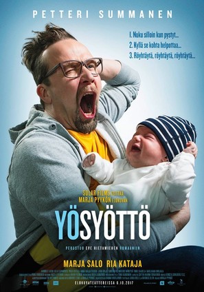 Y&ouml;sy&ouml;tt&ouml; - Finnish Movie Poster (thumbnail)
