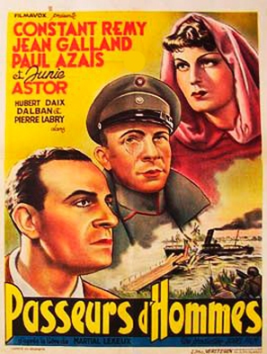 Passeurs d&#039;hommes - French Movie Poster (thumbnail)