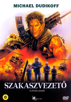 Platoon Leader - Hungarian DVD movie cover (thumbnail)