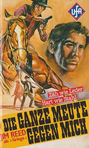 La venganza de Clark Harrison - German VHS movie cover (thumbnail)