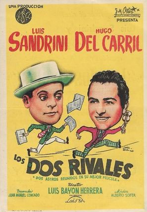 Los dos rivales - Spanish Movie Poster (thumbnail)