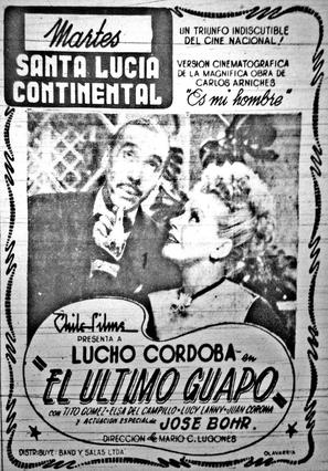 El &uacute;ltimo guapo - Chilean Movie Poster (thumbnail)