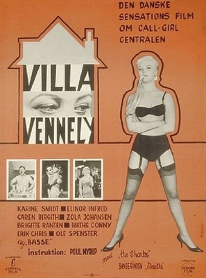 Villa Vennely - Danish Movie Poster (thumbnail)