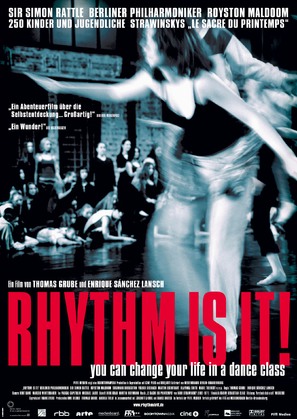 Rhythm Is It! - German Movie Poster (thumbnail)