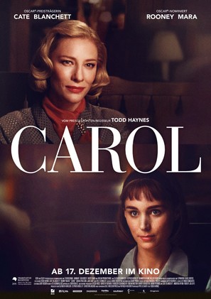 Carol - German Movie Poster (thumbnail)